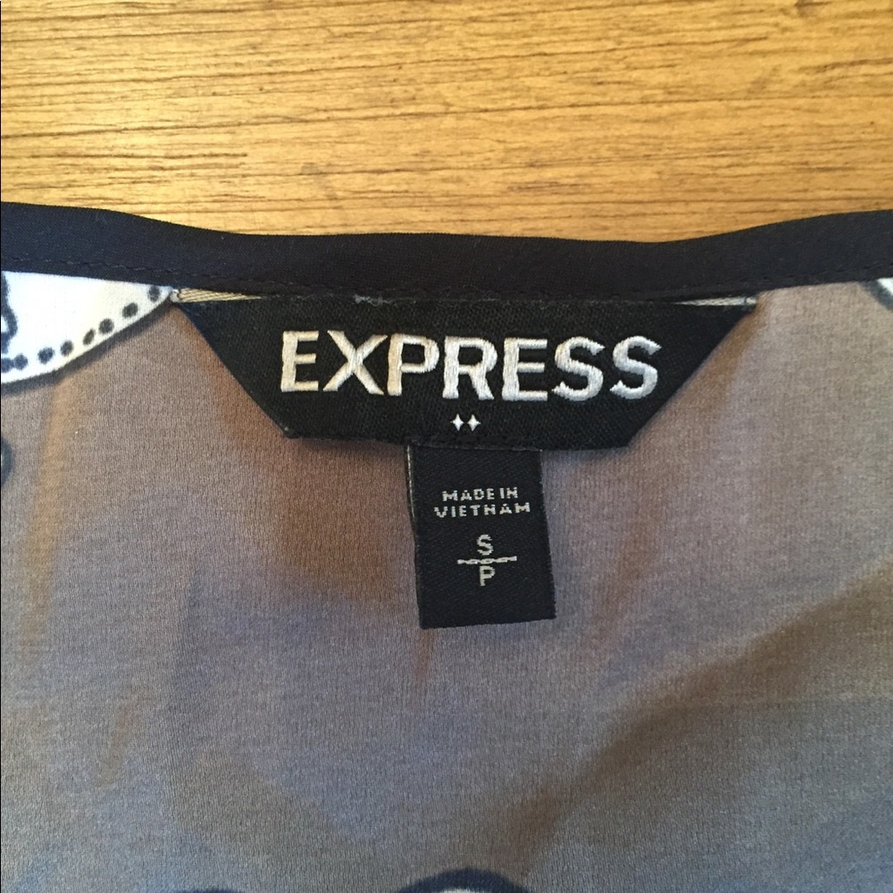 EXPRESS Multicolor Top - Picture 3 of 4